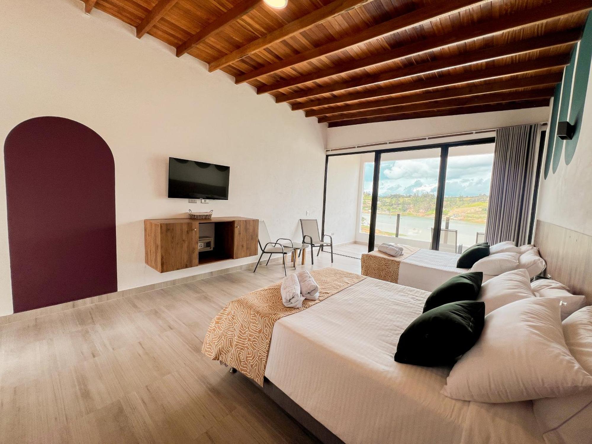 Viajero Guatape Hostel & Lake Club ห้อง รูปภาพ